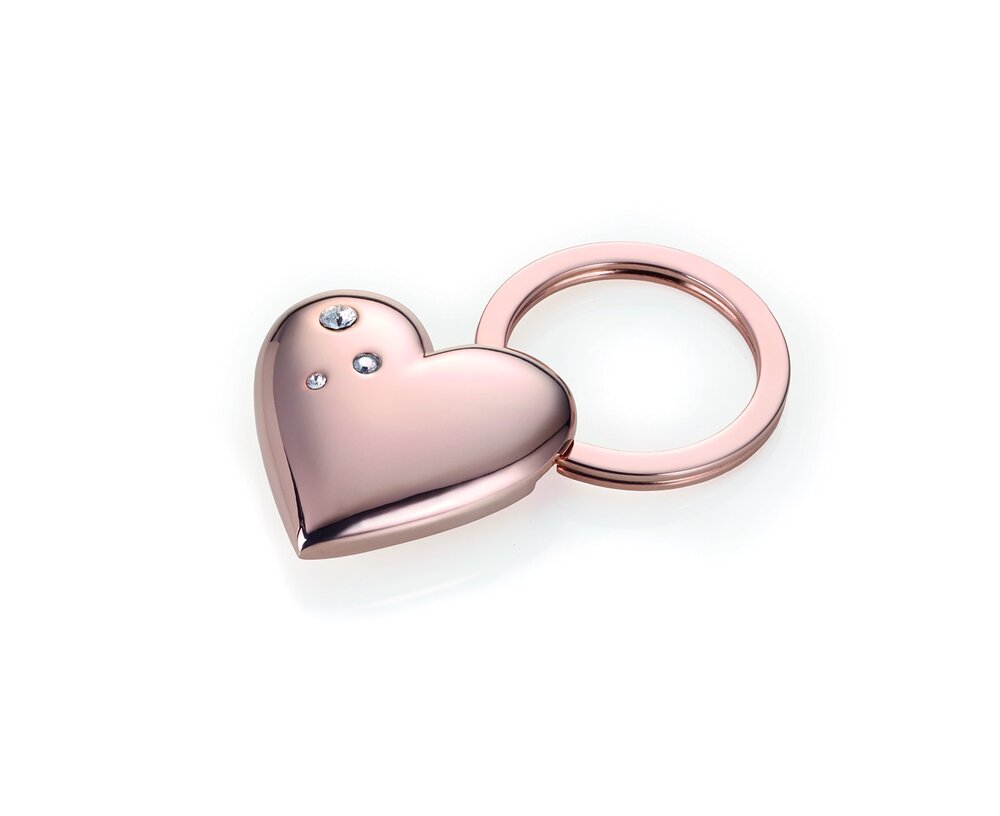 6953 Best Friend Rosy Heart Key Chain KR1532RG